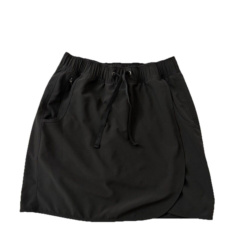 Patagonia Fleetwith Skort Skirt‎ Womens XS Black Travel Hiking Stretch Active